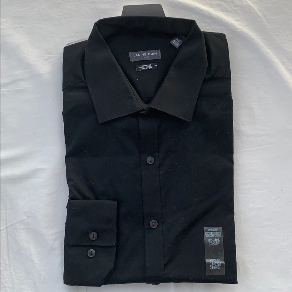 VAN HEUSEN Men Dress Shirt Skim Fit